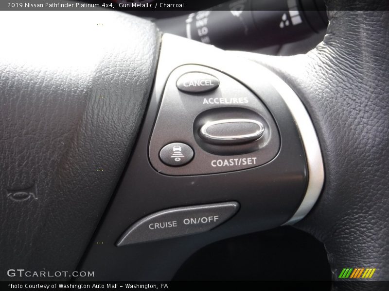 Gun Metallic / Charcoal 2019 Nissan Pathfinder Platinum 4x4