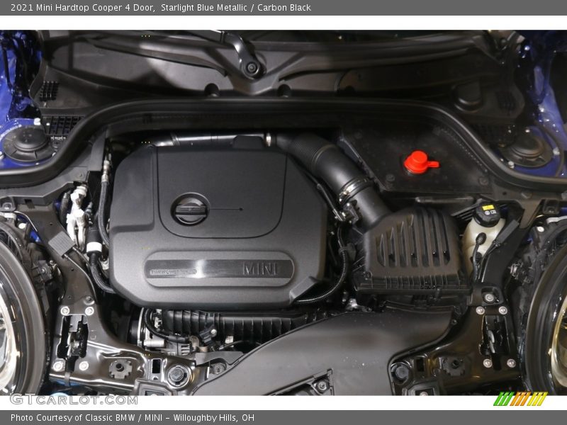 Starlight Blue Metallic / Carbon Black 2021 Mini Hardtop Cooper 4 Door