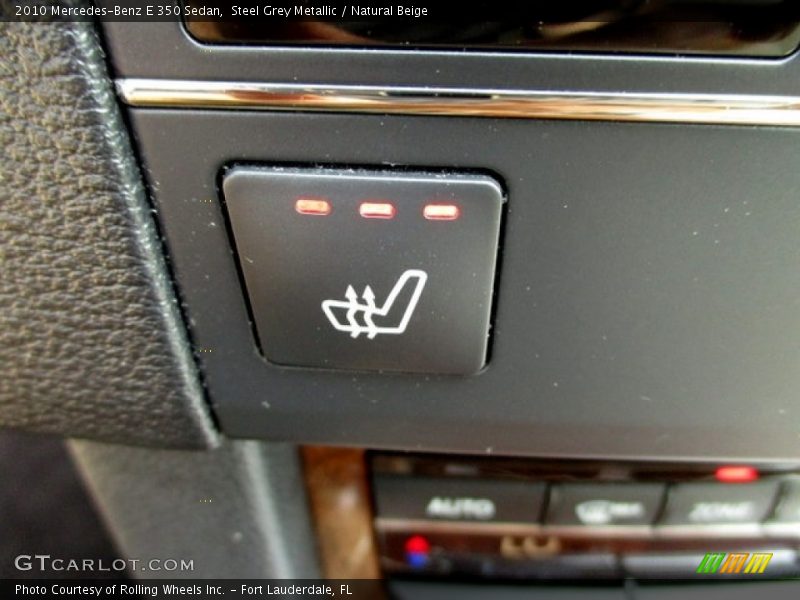 Steel Grey Metallic / Natural Beige 2010 Mercedes-Benz E 350 Sedan