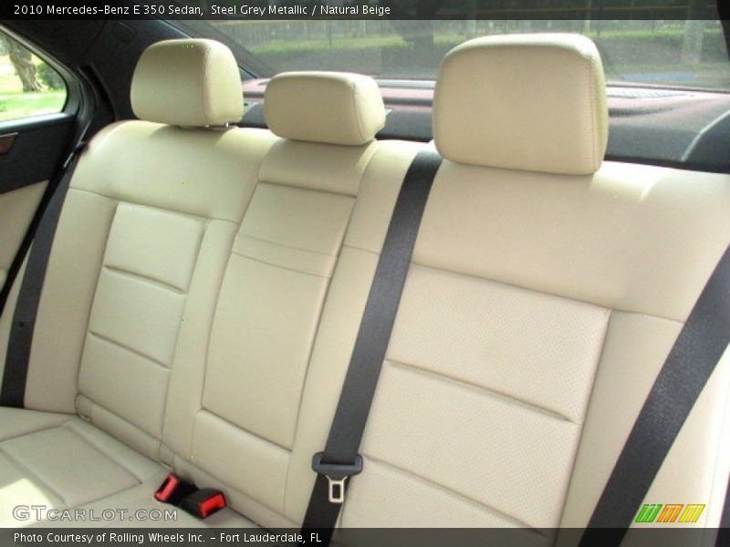 Steel Grey Metallic / Natural Beige 2010 Mercedes-Benz E 350 Sedan