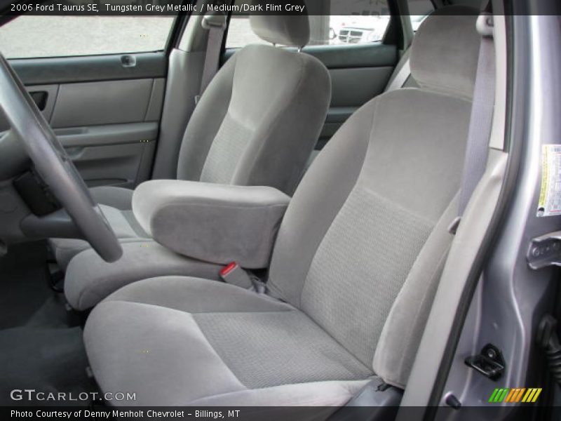 Tungsten Grey Metallic / Medium/Dark Flint Grey 2006 Ford Taurus SE