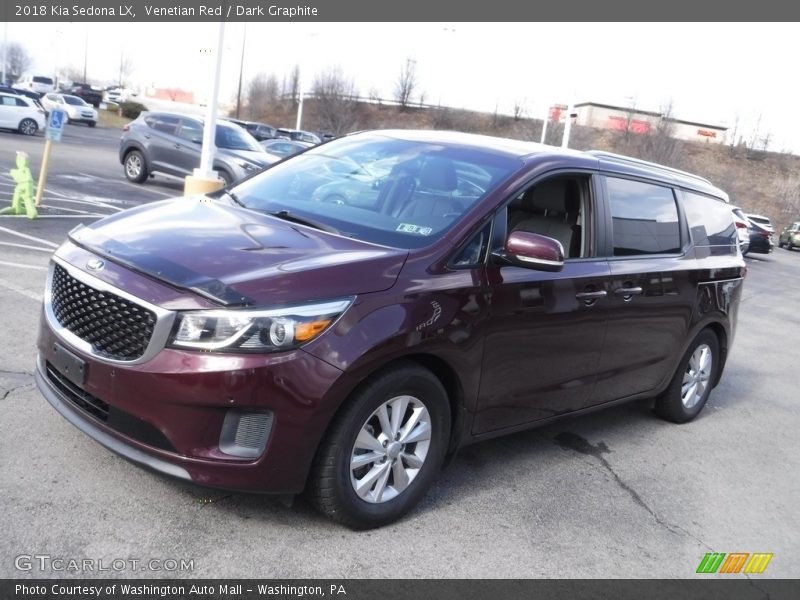 Venetian Red / Dark Graphite 2018 Kia Sedona LX