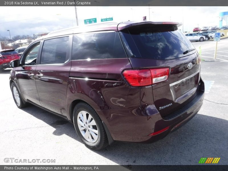 Venetian Red / Dark Graphite 2018 Kia Sedona LX