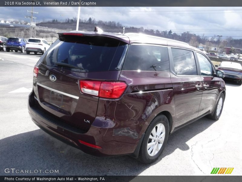 Venetian Red / Dark Graphite 2018 Kia Sedona LX