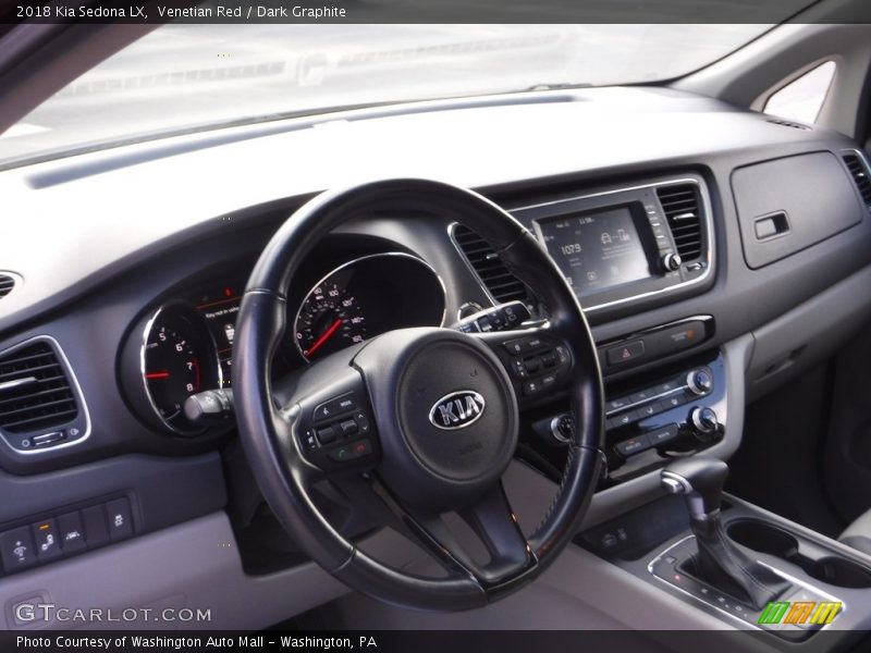 Venetian Red / Dark Graphite 2018 Kia Sedona LX