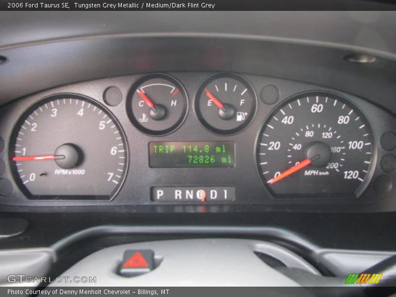 Tungsten Grey Metallic / Medium/Dark Flint Grey 2006 Ford Taurus SE