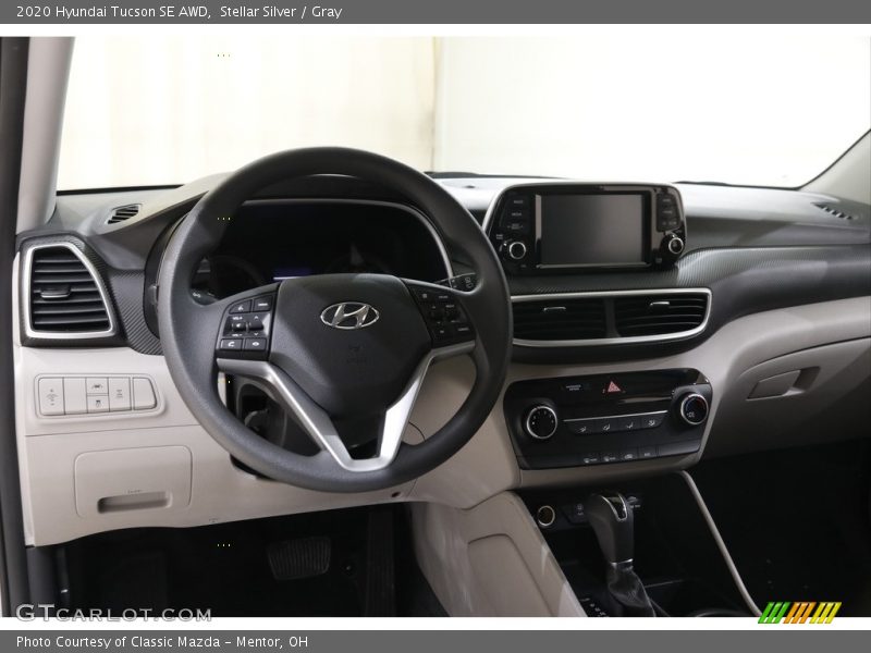 Stellar Silver / Gray 2020 Hyundai Tucson SE AWD