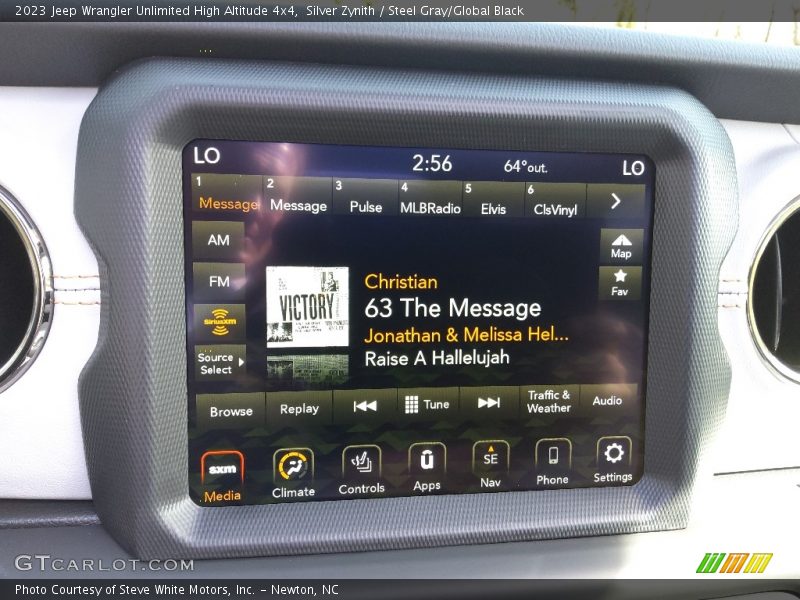Controls of 2023 Wrangler Unlimited High Altitude 4x4