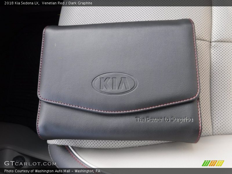 Venetian Red / Dark Graphite 2018 Kia Sedona LX