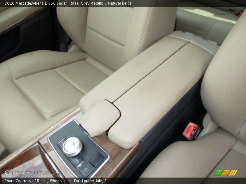 Steel Grey Metallic / Natural Beige 2010 Mercedes-Benz E 350 Sedan