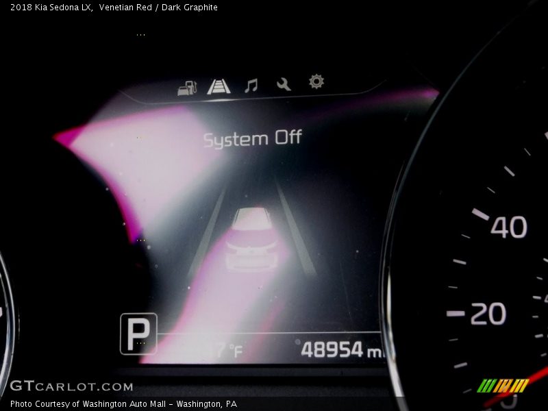 Venetian Red / Dark Graphite 2018 Kia Sedona LX