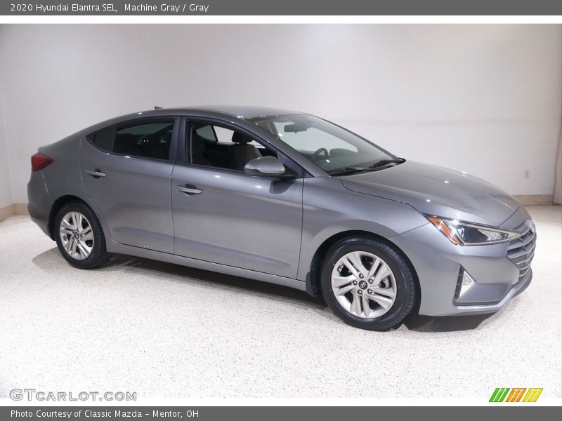 Machine Gray / Gray 2020 Hyundai Elantra SEL
