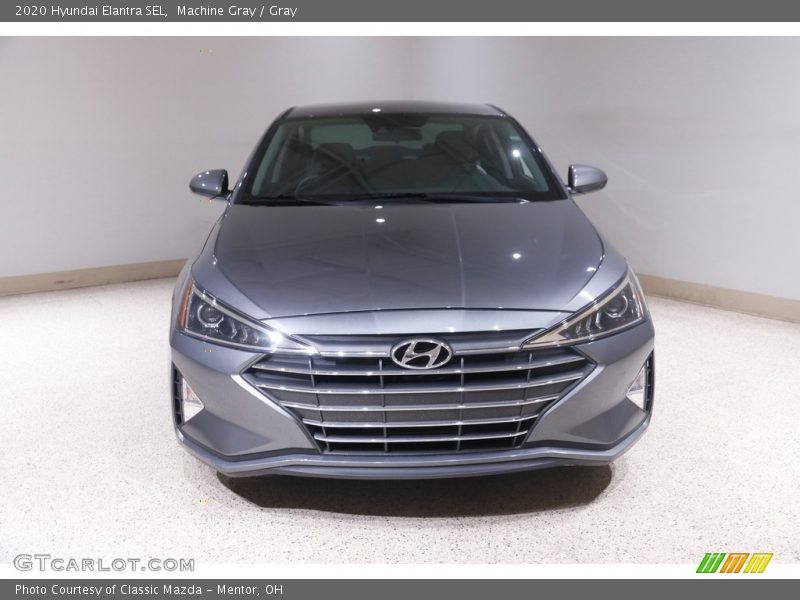 Machine Gray / Gray 2020 Hyundai Elantra SEL