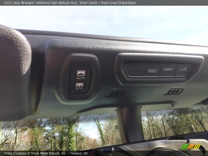 Silver Zynith / Steel Gray/Global Black 2023 Jeep Wrangler Unlimited High Altitude 4x4