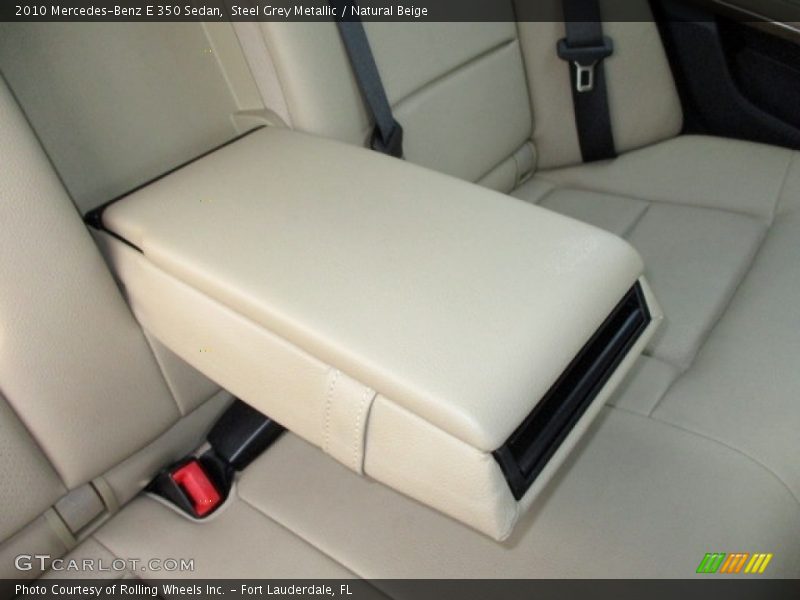 Steel Grey Metallic / Natural Beige 2010 Mercedes-Benz E 350 Sedan