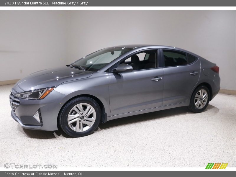 Machine Gray / Gray 2020 Hyundai Elantra SEL