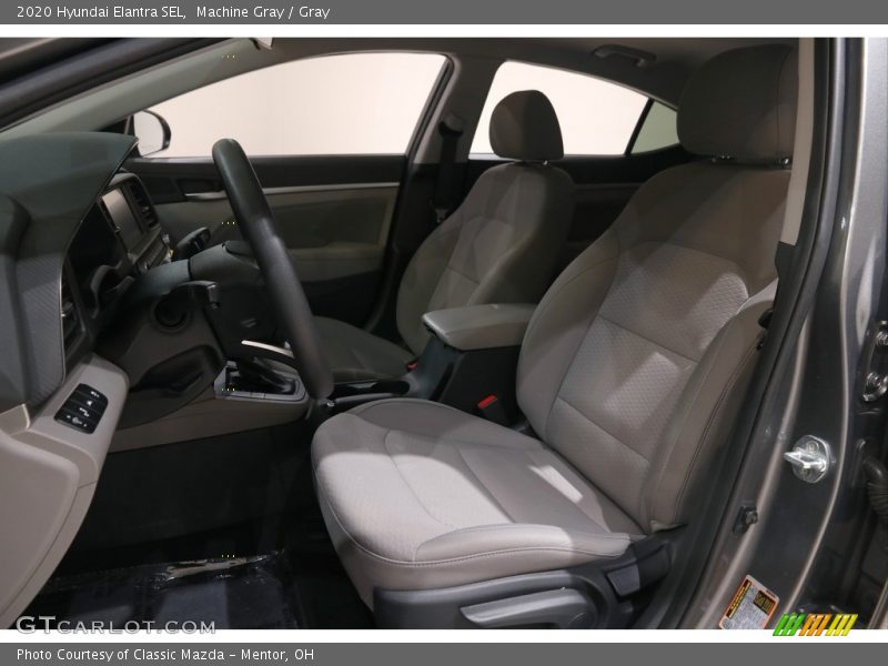 Machine Gray / Gray 2020 Hyundai Elantra SEL