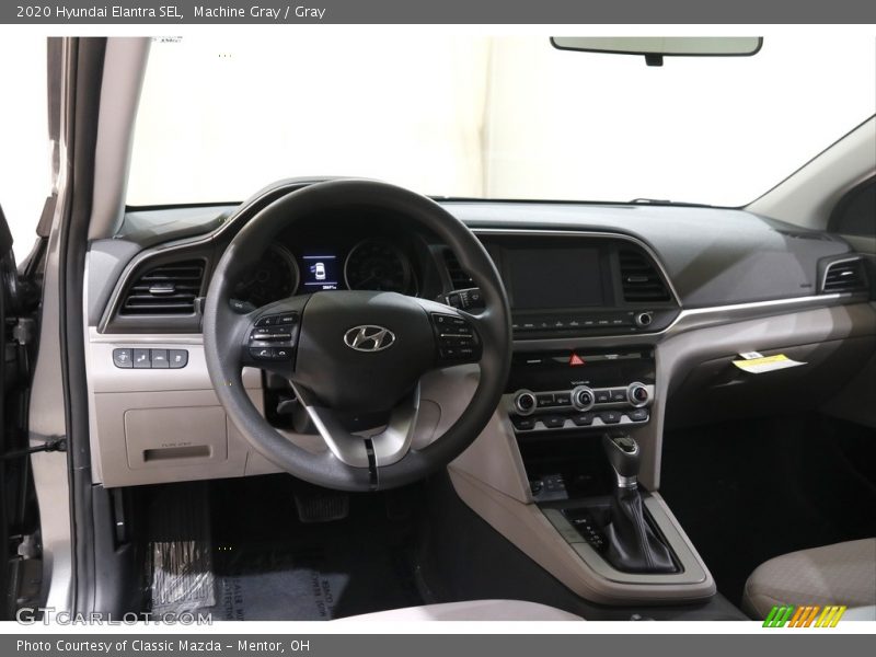 Machine Gray / Gray 2020 Hyundai Elantra SEL