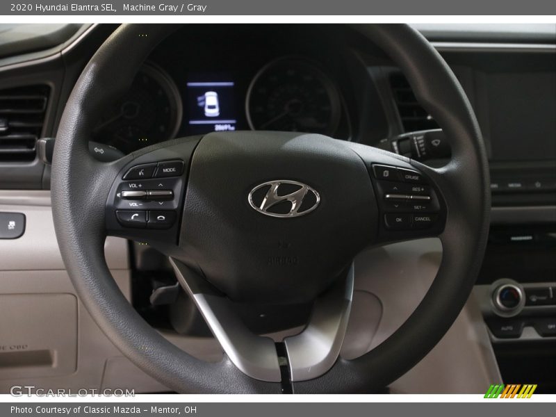 Machine Gray / Gray 2020 Hyundai Elantra SEL