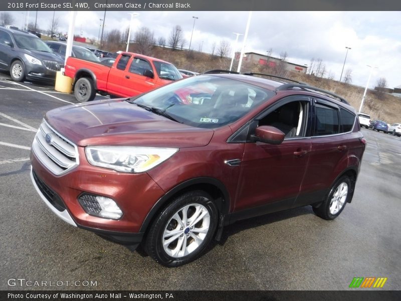 Cinnamon Glaze / Charcoal Black 2018 Ford Escape SEL 4WD