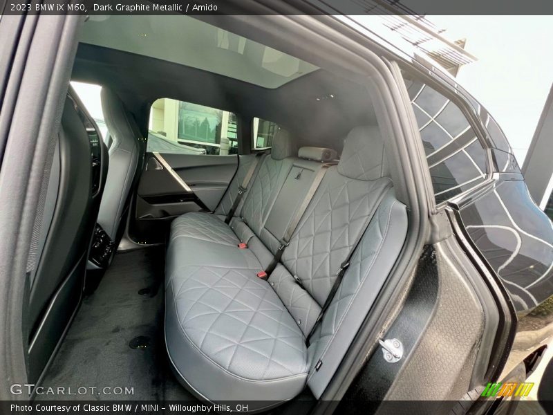 Rear Seat of 2023 iX M60