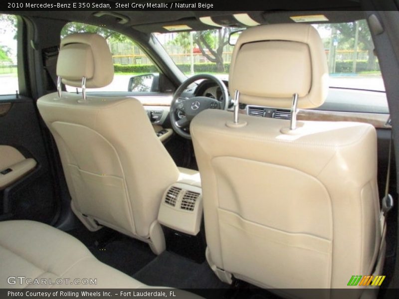 Steel Grey Metallic / Natural Beige 2010 Mercedes-Benz E 350 Sedan