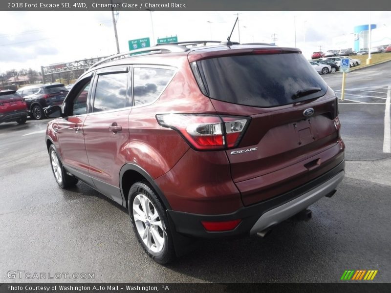 Cinnamon Glaze / Charcoal Black 2018 Ford Escape SEL 4WD