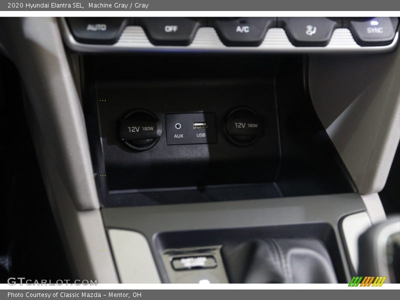 Machine Gray / Gray 2020 Hyundai Elantra SEL
