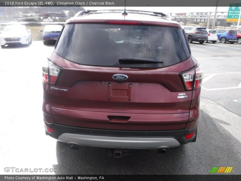 Cinnamon Glaze / Charcoal Black 2018 Ford Escape SEL 4WD