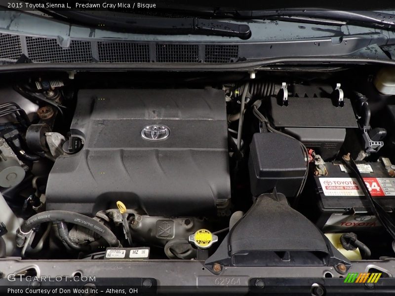 Predawn Gray Mica / Bisque 2015 Toyota Sienna L