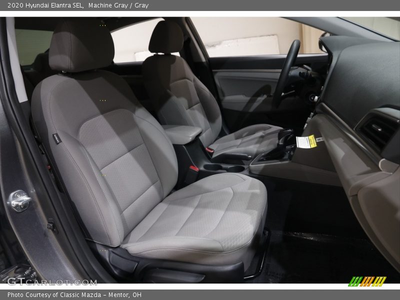 Machine Gray / Gray 2020 Hyundai Elantra SEL