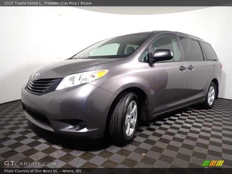 Predawn Gray Mica / Bisque 2015 Toyota Sienna L