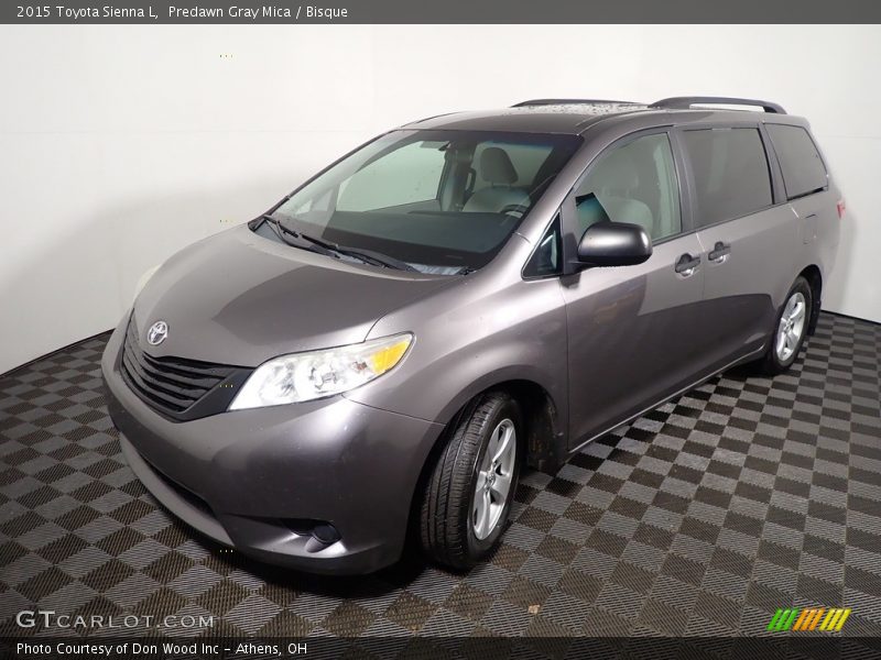 Predawn Gray Mica / Bisque 2015 Toyota Sienna L