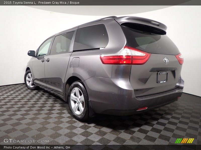 Predawn Gray Mica / Bisque 2015 Toyota Sienna L