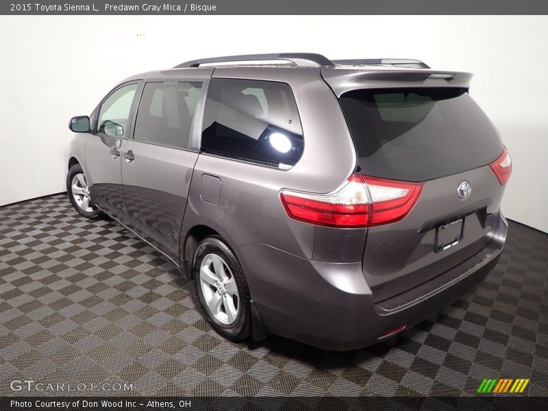 Predawn Gray Mica / Bisque 2015 Toyota Sienna L