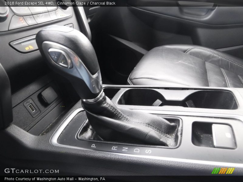Cinnamon Glaze / Charcoal Black 2018 Ford Escape SEL 4WD