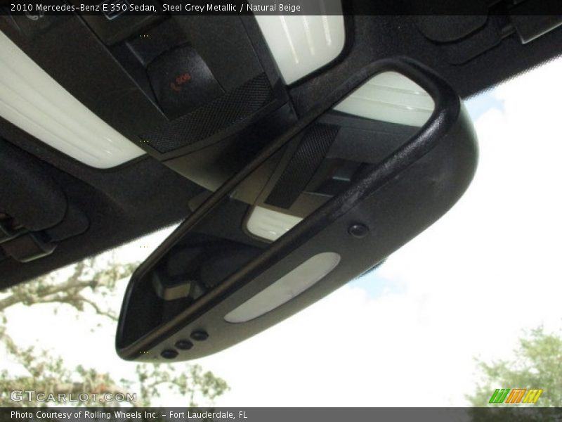 Steel Grey Metallic / Natural Beige 2010 Mercedes-Benz E 350 Sedan