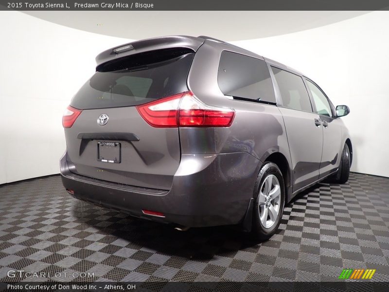 Predawn Gray Mica / Bisque 2015 Toyota Sienna L