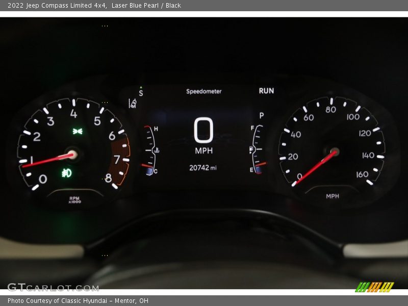  2022 Compass Limited 4x4 Limited 4x4 Gauges