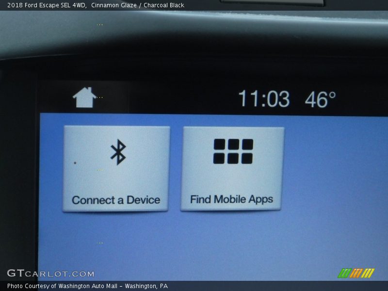 Cinnamon Glaze / Charcoal Black 2018 Ford Escape SEL 4WD