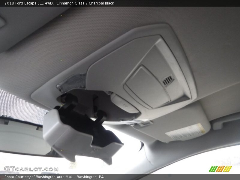 Cinnamon Glaze / Charcoal Black 2018 Ford Escape SEL 4WD