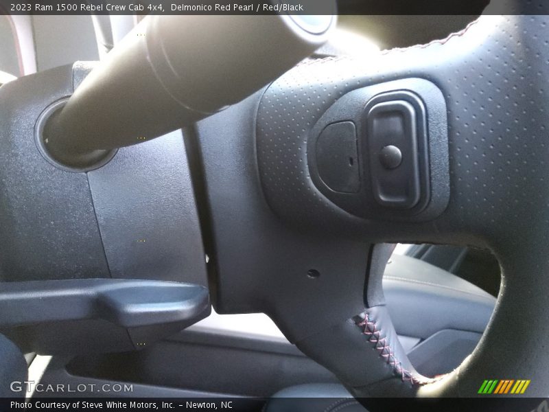 Delmonico Red Pearl / Red/Black 2023 Ram 1500 Rebel Crew Cab 4x4