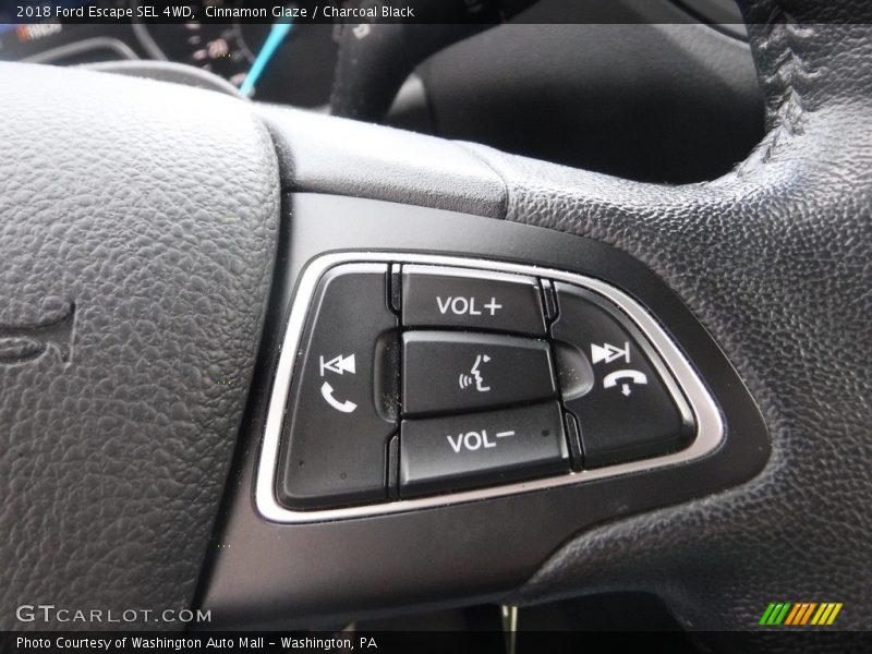 Cinnamon Glaze / Charcoal Black 2018 Ford Escape SEL 4WD