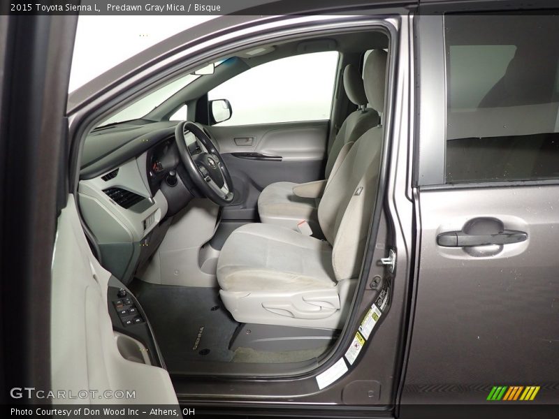 Predawn Gray Mica / Bisque 2015 Toyota Sienna L