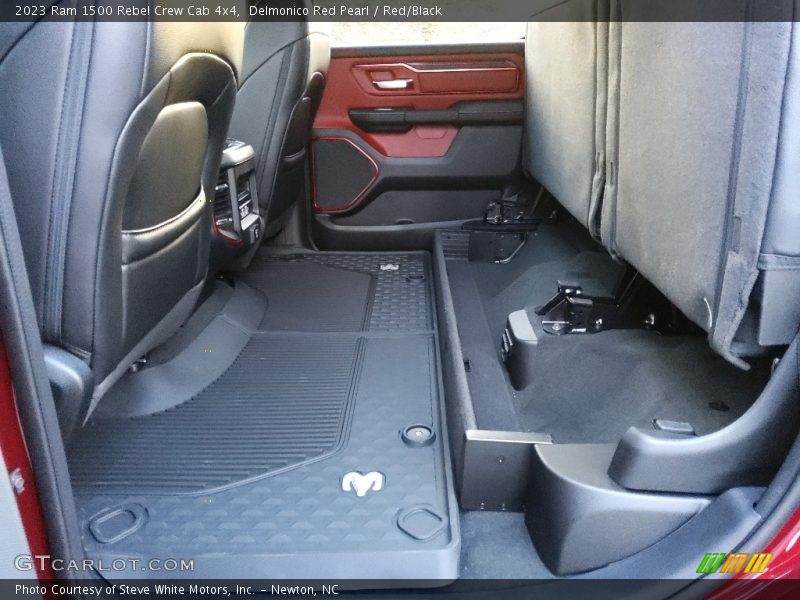 Rear Seat of 2023 1500 Rebel Crew Cab 4x4