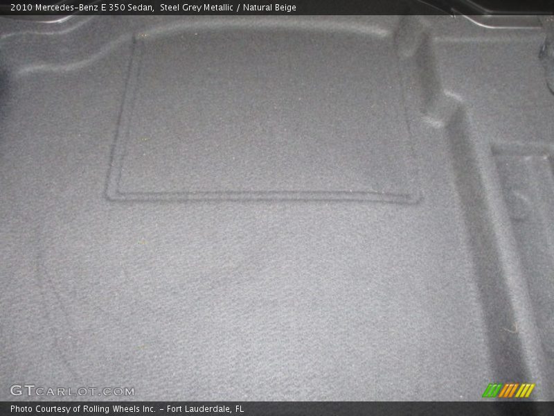 Steel Grey Metallic / Natural Beige 2010 Mercedes-Benz E 350 Sedan