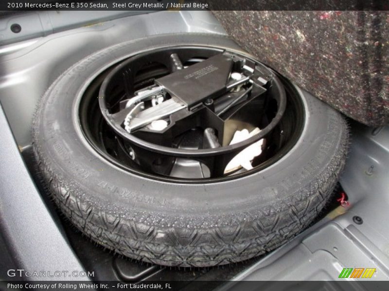 Steel Grey Metallic / Natural Beige 2010 Mercedes-Benz E 350 Sedan