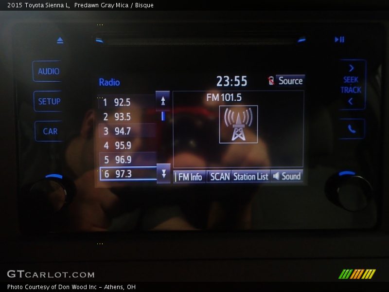 Predawn Gray Mica / Bisque 2015 Toyota Sienna L