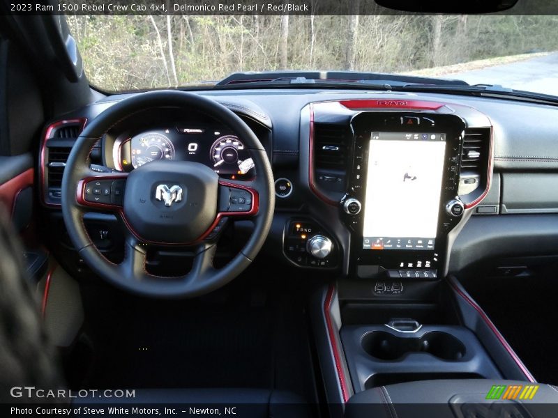 Dashboard of 2023 1500 Rebel Crew Cab 4x4