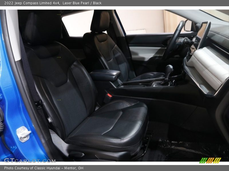 Laser Blue Pearl / Black 2022 Jeep Compass Limited 4x4